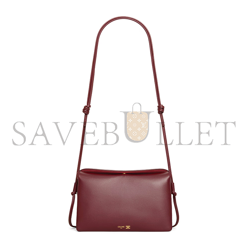 CELINE TRIO FLAP IN SMOOTH LAMBSKIN 10P862O86.28PO (22.5*13*3.5cm)